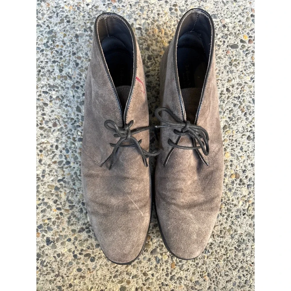 To Boot New York Men's Grey Suede Chukka Boots Made in Italy Size 12 M
